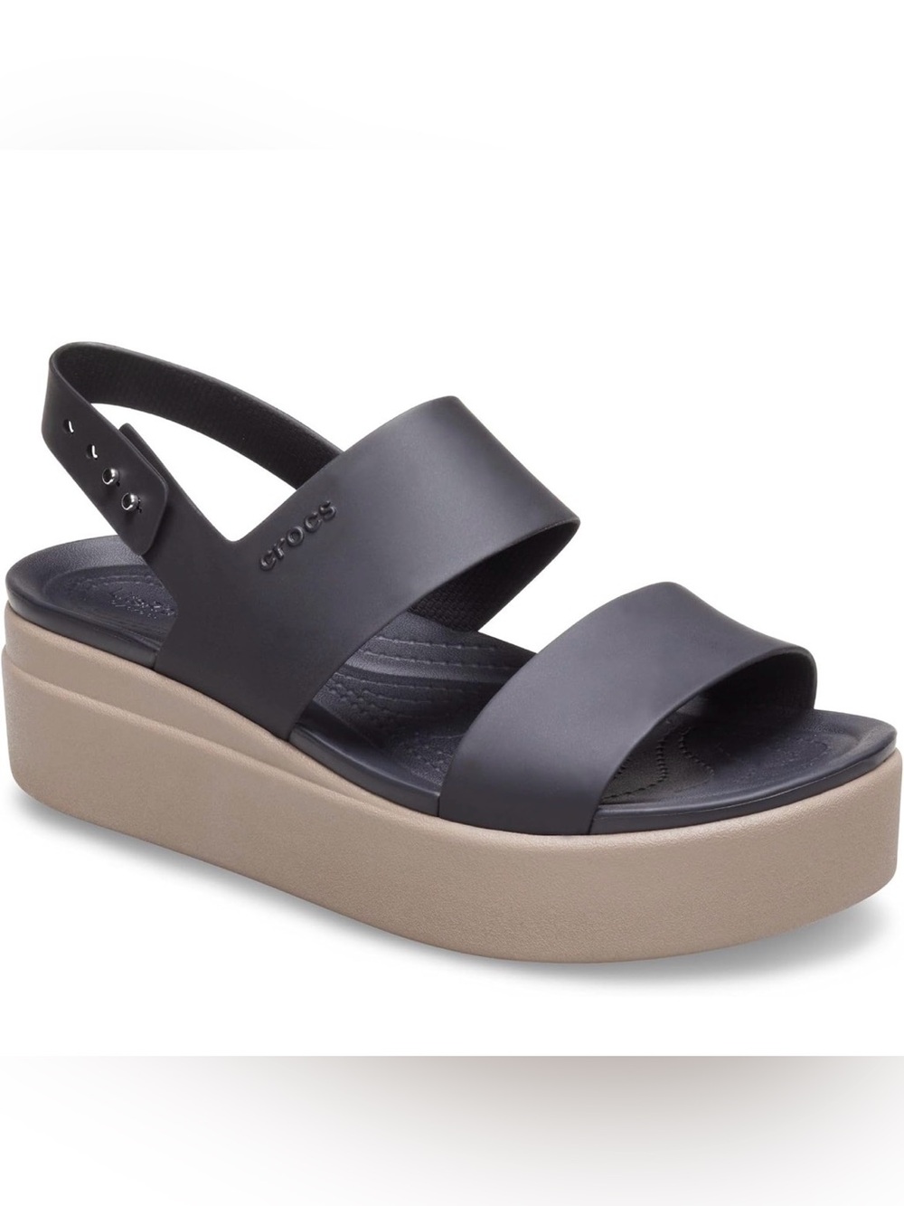 NWT Brooklyn Low Wedge Crocs Women’s Size 9 - Picture 6 of 10